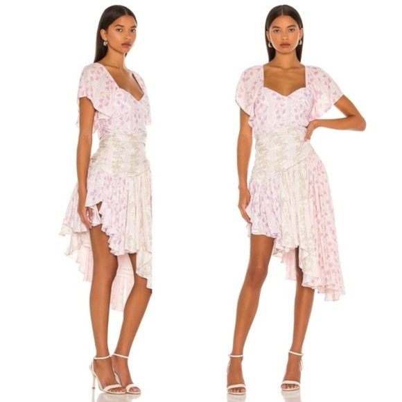 LoveShackFancy Irvine Dress Size 8 - Picture 3 of 12